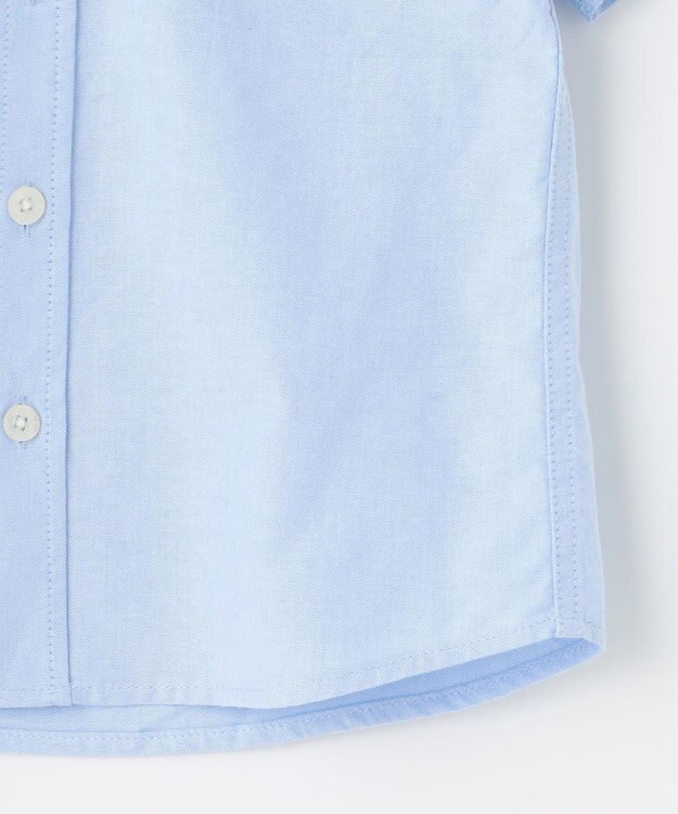 J.PRESS KIDS 【110-130cm】ドレスオックス 半袖 シャツ サックスブルー系