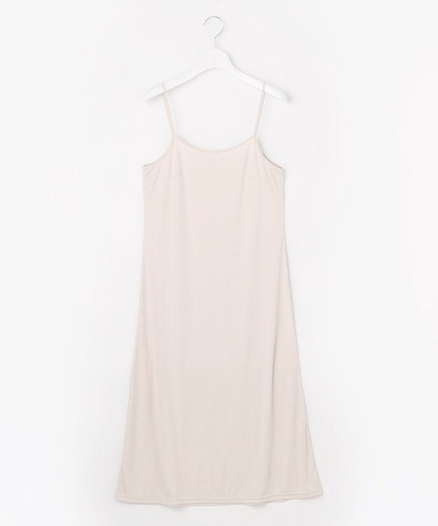 Feroux 【洗える】フラワープリントドロスト ワンピース ライトイエロー系3