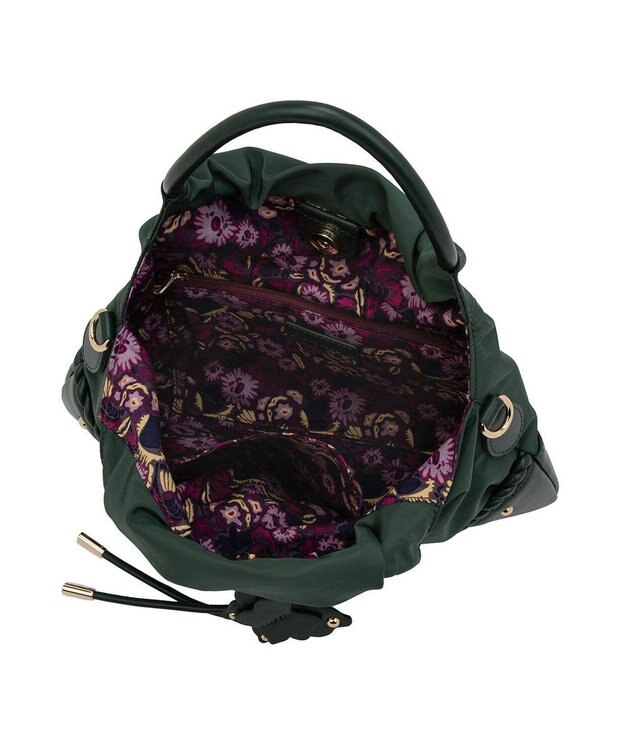 ANNA SUI バタフライツイスト 2wayハンドバッグ グリーン