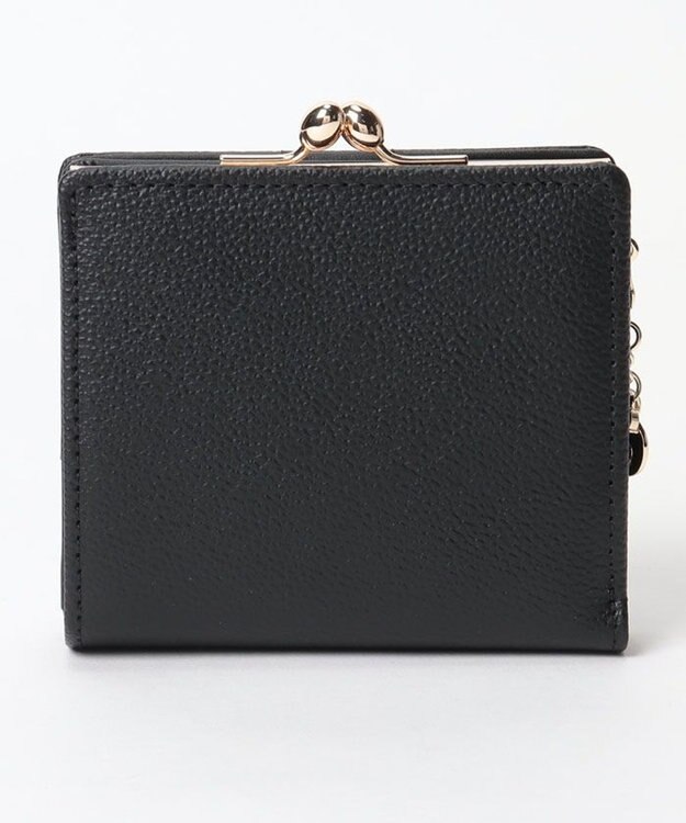 CLATHAS モマン 口金二つ折り財布 ブラック