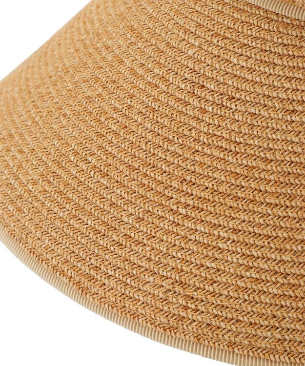 MOONBAT 【サンバイザー】フルラ (FURLA) ヘムカラー ベージュ