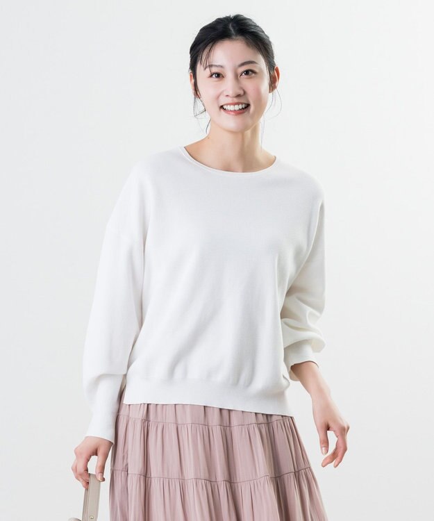 ONWARD Reuse Park 【23区】ニット春夏 ホワイト