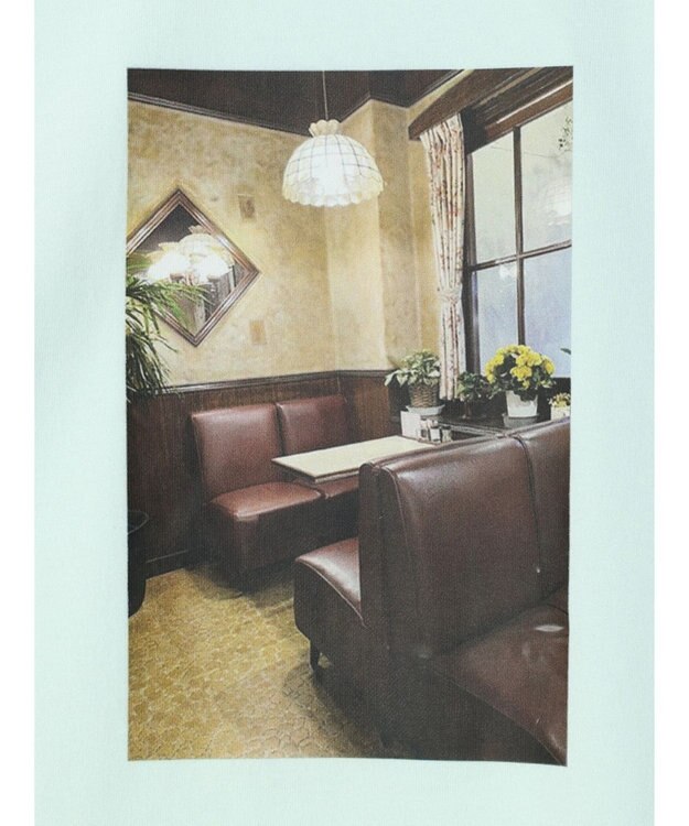 earth music&ecology レトロ喫茶プリントＴｅｅ Mint