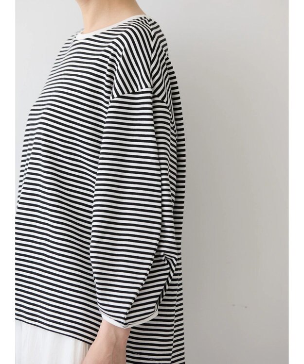 AMERICAN HOLIC ＵＶカット７分袖タックプルオーバー Border