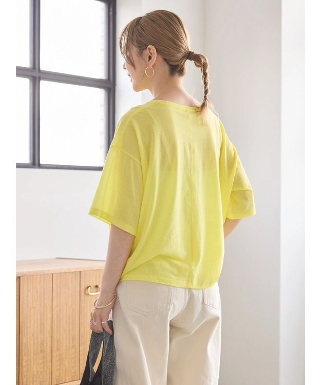 AMERICAN HOLIC シアーＢＩＧＴＥＥ Light Yellow