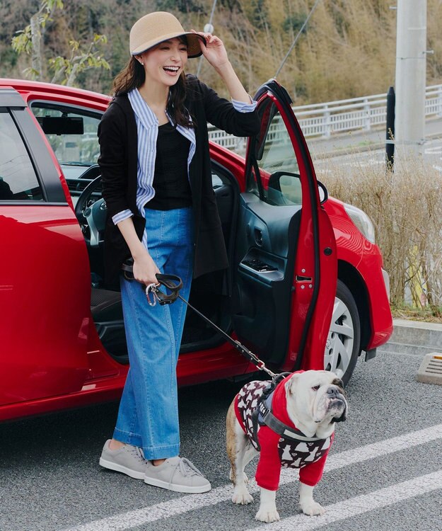 Tiaclasse 【小倉優子さん着用・UVケア・接触冷感】“やみつき”カットソーパーカーカーデ ブラック