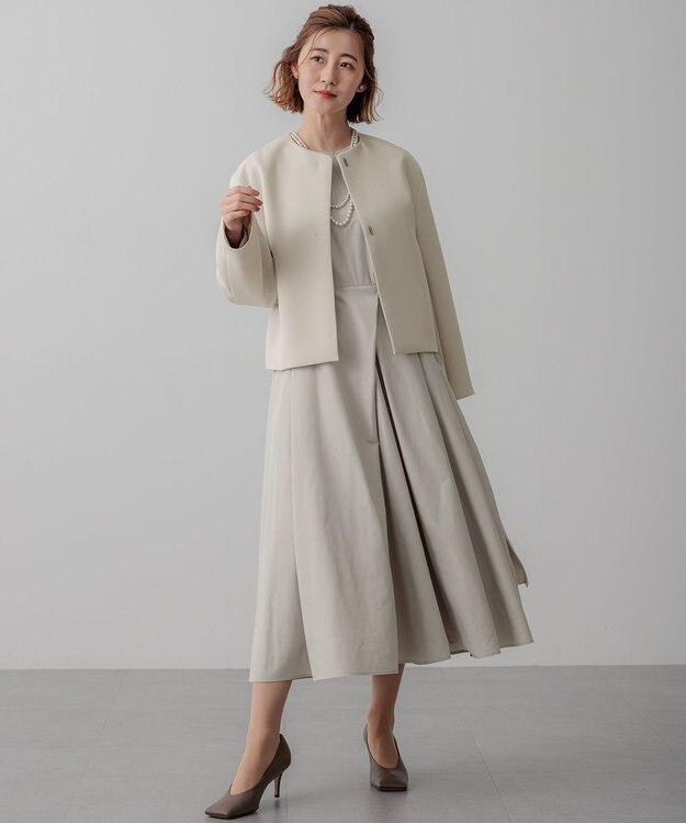 23区 【VERYコラボ】ラスタークロス タックワンピース ネイビー系