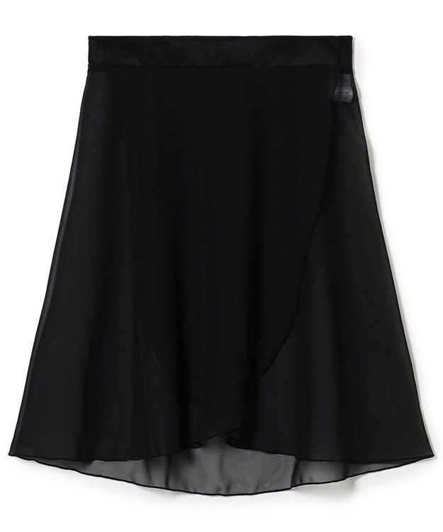 Chacott 巻きスカート ブラック