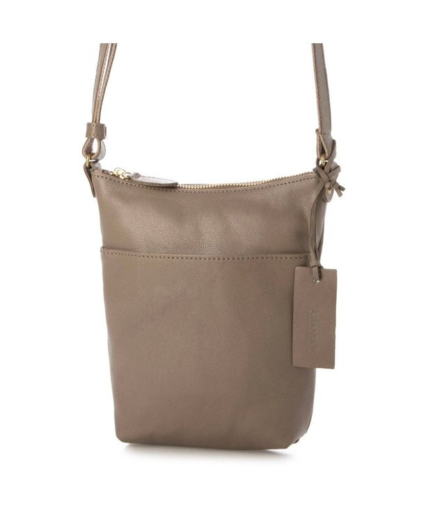 UNBILLION アトランタ ATLANTA / 牛革縦ミニショルダー GY