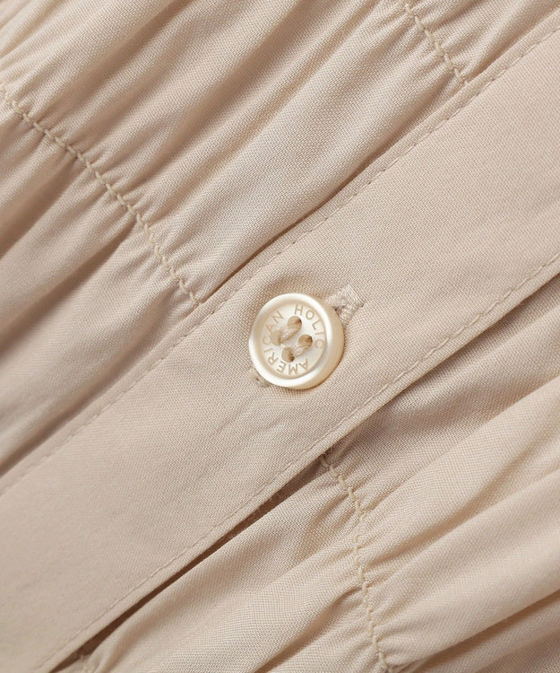 AMERICAN HOLIC シャーリングシャツ Light Beige