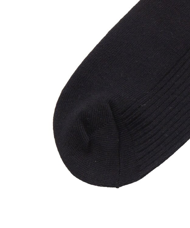 WEGO リブ無地ソックス（R） ブラック