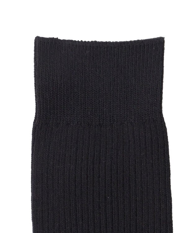 WEGO リブ無地ソックス（R） ブラック