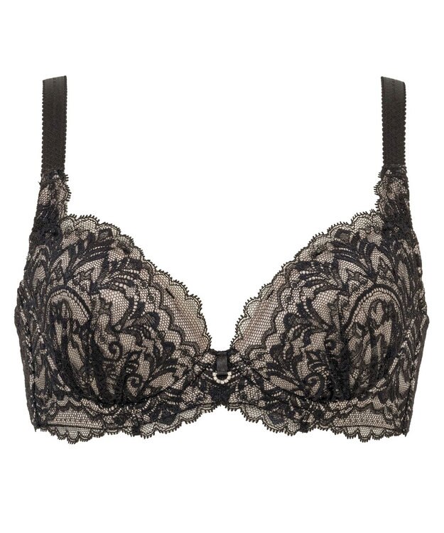 BRADELIS New York 【BRADELIS New York/ 育乳ブラ・STEP2 寄せる】ベルステップ2ブラ25S1 ブラデリス 補正 ブラジャー 谷間を作るブラ ブラック