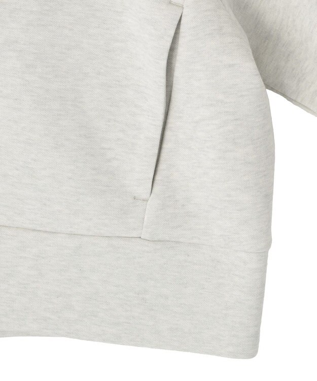 earth music&ecology エアもちフーディブルゾン Gray Mixture