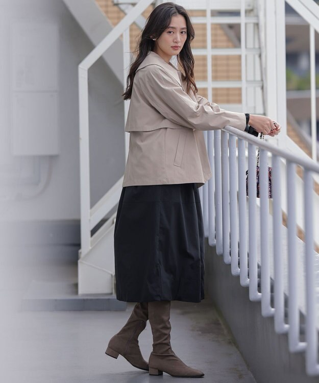 組曲 バルーンドッキングワンピース ブラック系