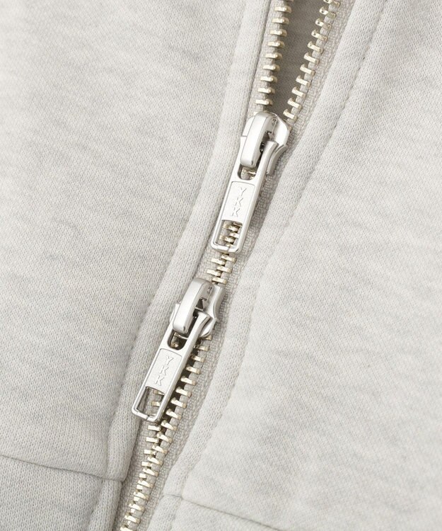 earth music&ecology エアもちフーディブルゾン Gray Mixture