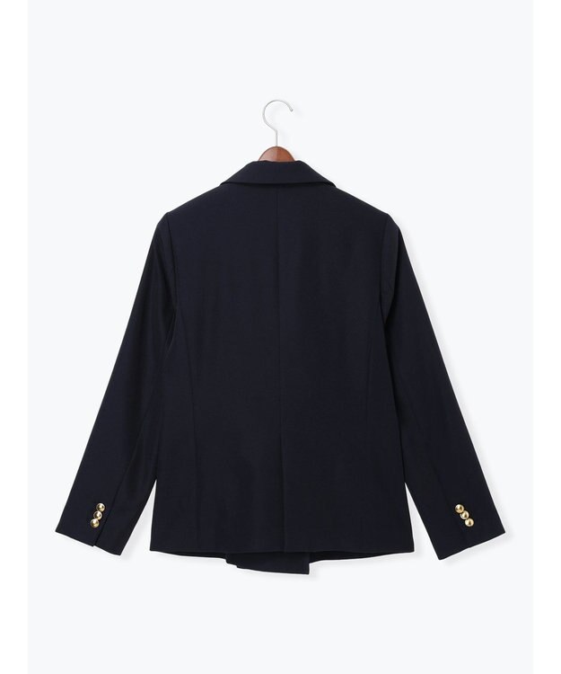 Te chichi 【セレモニーアイテム】テーラードWブレストジャケット（セットアップ可） ネイビー