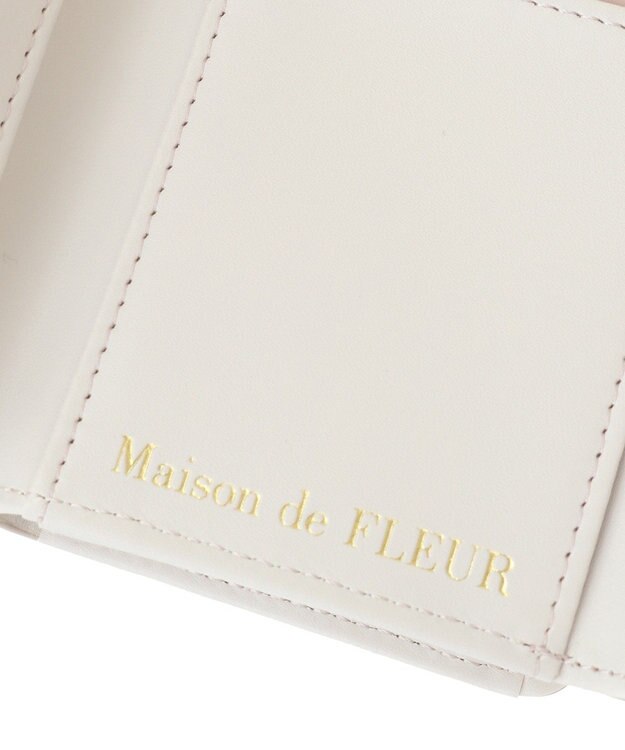 Maison de FLEUR EC限定カラーモノグラムウォレット Lavender