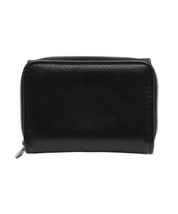 WEGO BIGメタルパーツフラップウォレット ブラック