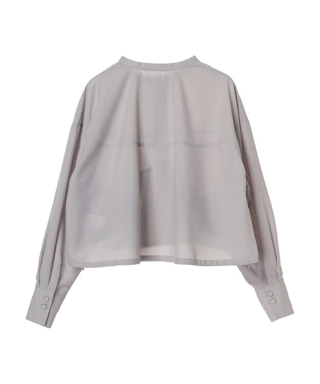 earth music&ecology シャツブルゾン Light Gray