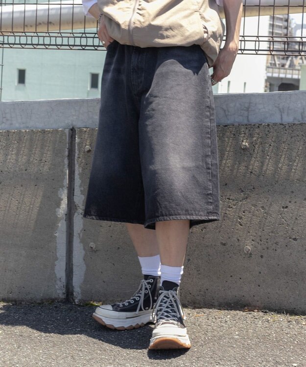 WEGO SUPERBAGGYDENIMSHORTS ブラック