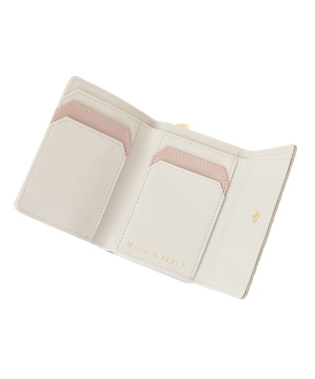 Maison de FLEUR EC限定カラーモノグラムウォレット Lavender