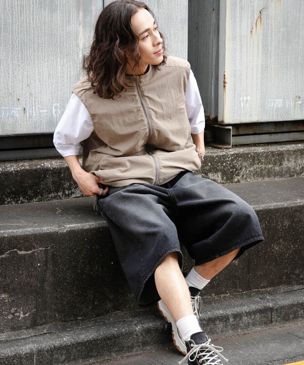 WEGO SUPERBAGGYDENIMSHORTS ブラック