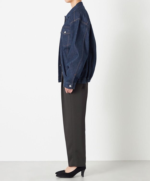 NAVE 【Nave　セットアップ可/洗える】14ozデニム ブルゾン ワンウォッシュ系