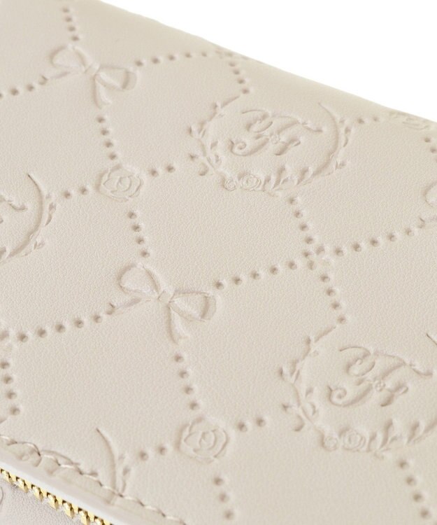 Maison de FLEUR EC限定カラーモノグラムウォレット Lavender