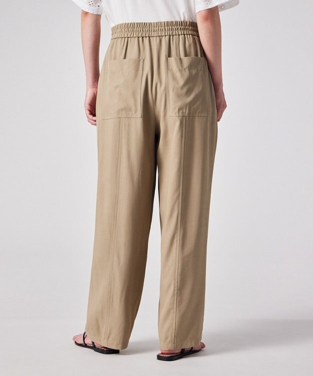 Paul Smith レーヨン ワイドパンツ キャメル