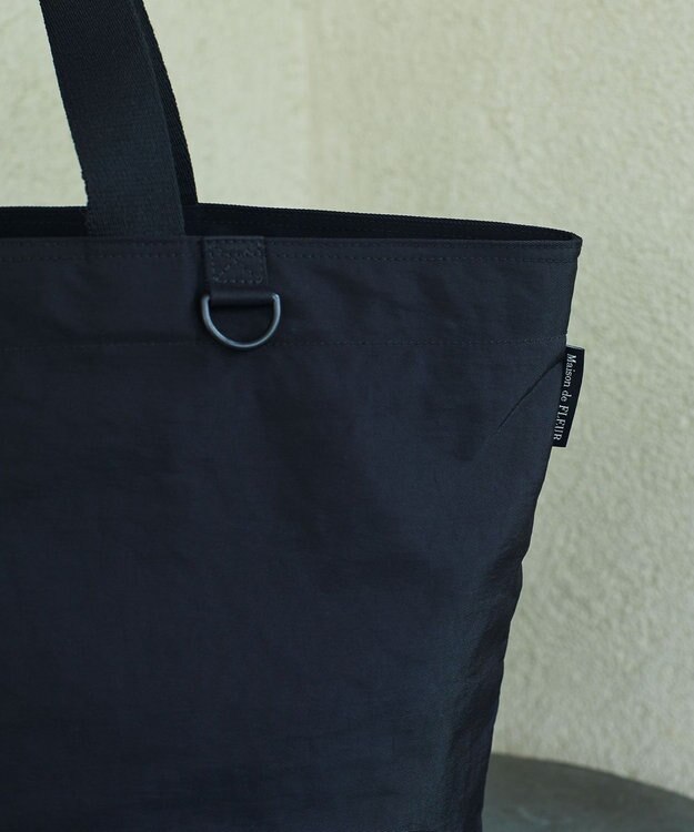 Maison de FLEUR ビッグトートバッグ Black