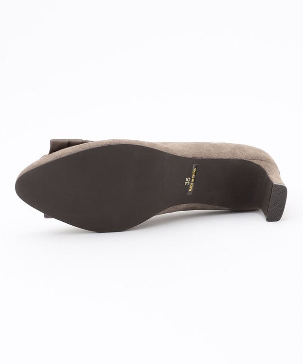 TOCCA BUCKLE RIBBON PUMPS パンプス ライトグレー系