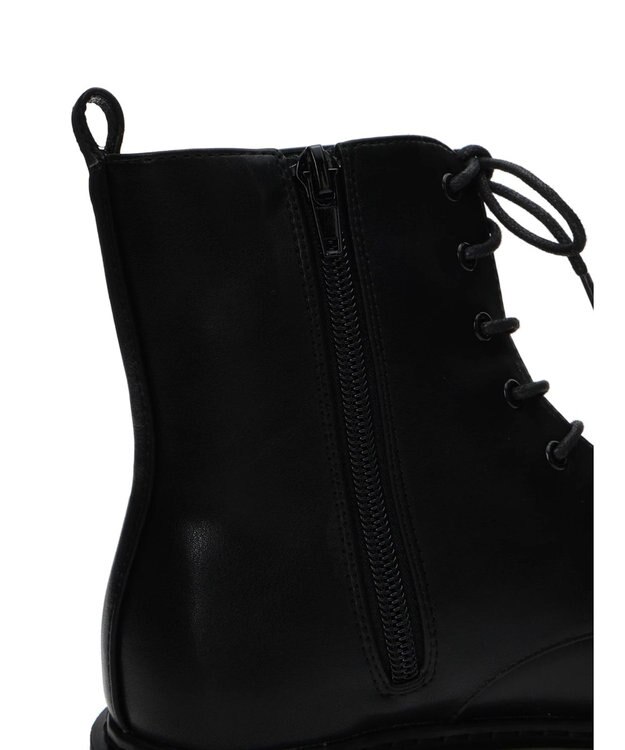 earth music&ecology ＯＲｉｅｎｔａｌ　ＴＲａｆｆｉｃ　レースアップブーツ Black