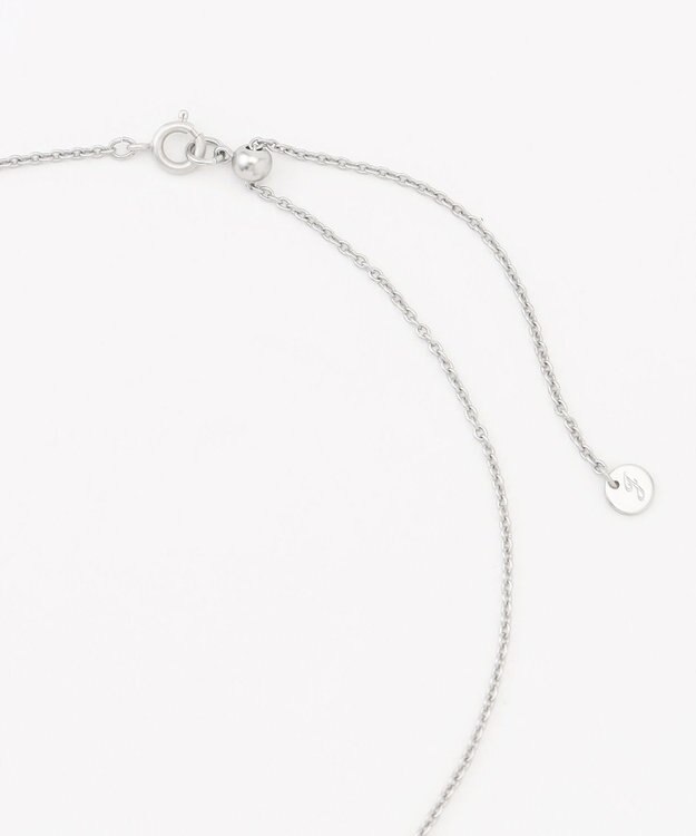 自由区 オーバルアセチメタル ネックレス マットシルバー