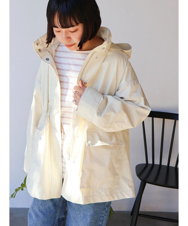 AMERICAN HOLIC 撥水加工２ＷＡＹマウンテンパーカー Ivory