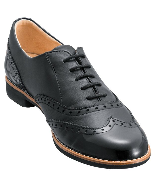 ASICS WALKING ペダラ WC046B 2E ヒール高2.0cm ブラック系