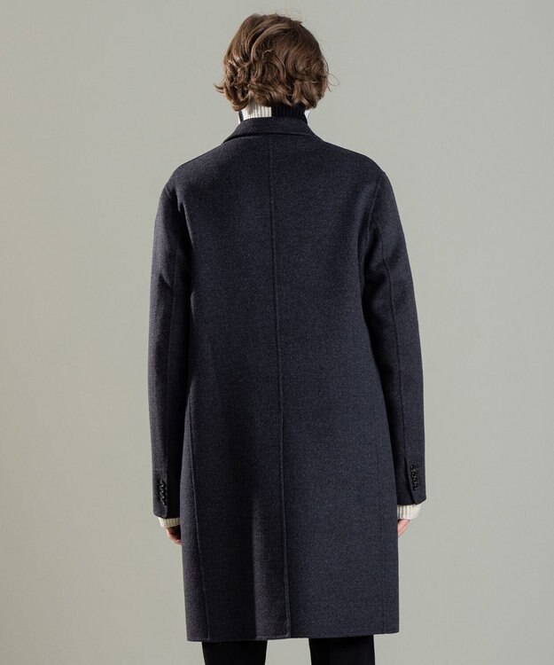 JOSEPH HOMME DOUBLE FACE CASHMERE  CHESTER FIELD COAT グレー系