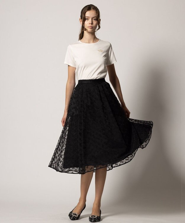 TOCCA 【WEB限定カラーあり】BIJOUX RIBBON PUMPS パンプス ツイード系5