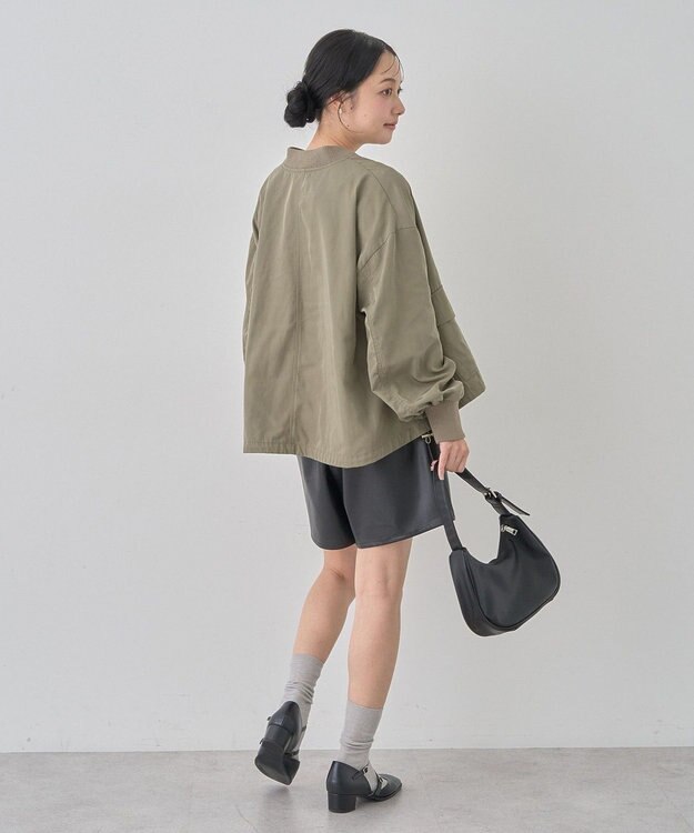 earth music&ecology アウトポケットＭＡ－１ Khaki