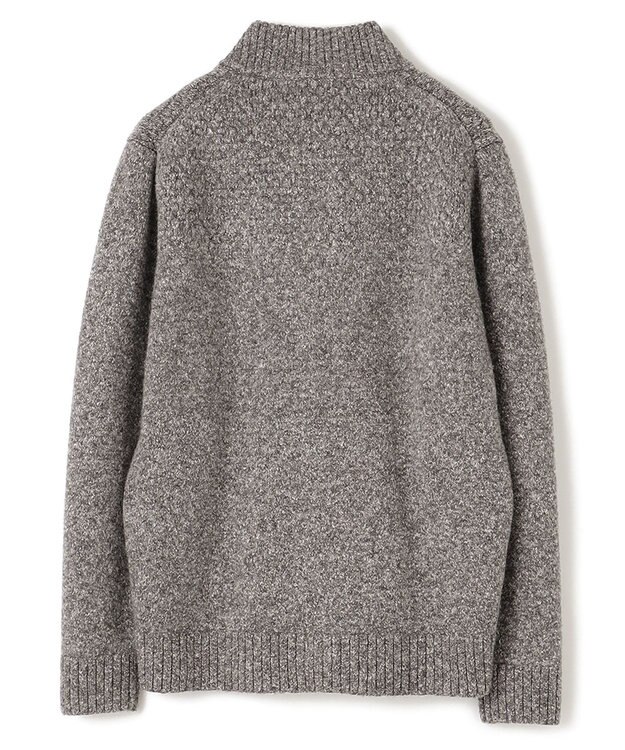 JOSEPH HOMME ツイストメランジ　ニットカーディガン グレー系