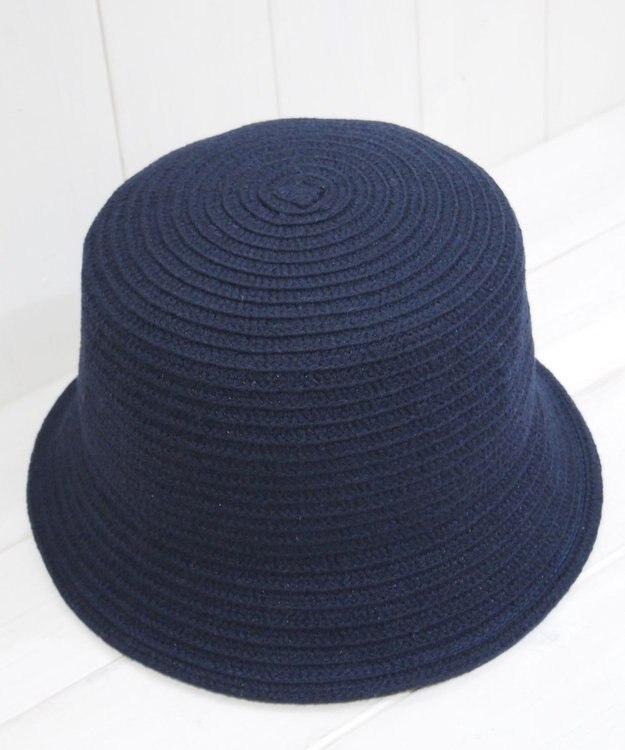 石田製帽 エコリウール　バケットハット ネイビー