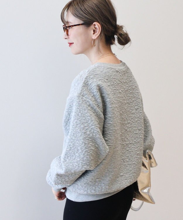 AMERICAN HOLIC フクレジャガードプルオーバー Gray Mixture