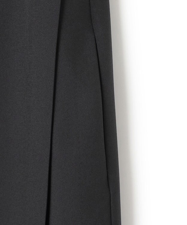 ICB  ウールライクストレッチ ジャンパースカート ブラック系