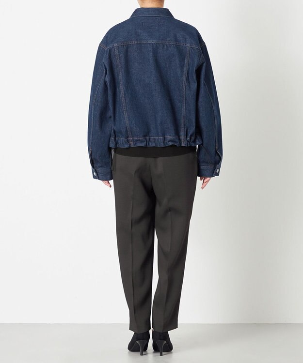 NAVE 【Nave　セットアップ可/洗える】14ozデニム ブルゾン ワンウォッシュ系