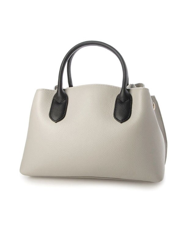 UNBILLION ペルケ perche / WEB直営限定・牛革ユーティリティ・2wayトートバッグS ライトグレー