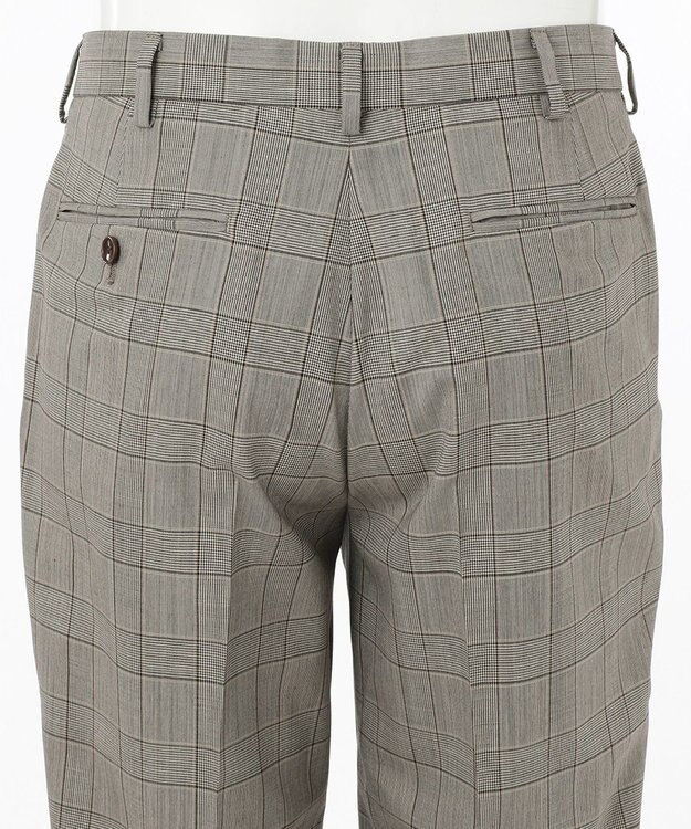 J.PRESS MEN 【ESSENTIAL  CLOTHING】グレナカートチェック スーツ ベージュ系3