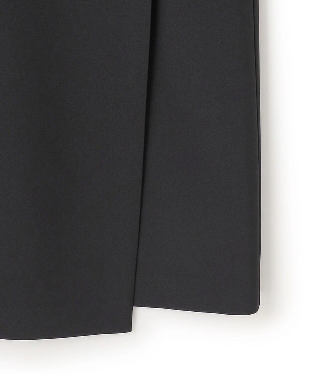 ICB  ウールライクストレッチ ジャンパースカート ブラック系