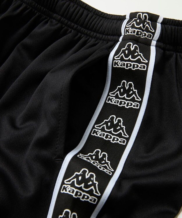 OP／FILA 【Kappa】セットアップ　ブランドロゴ入りトップス＋ショートパンツ ブルー