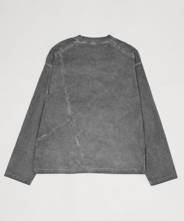 WEGO 【ユニセックス着用ITEM】コールドダイスウィッチングT（LS） グレー