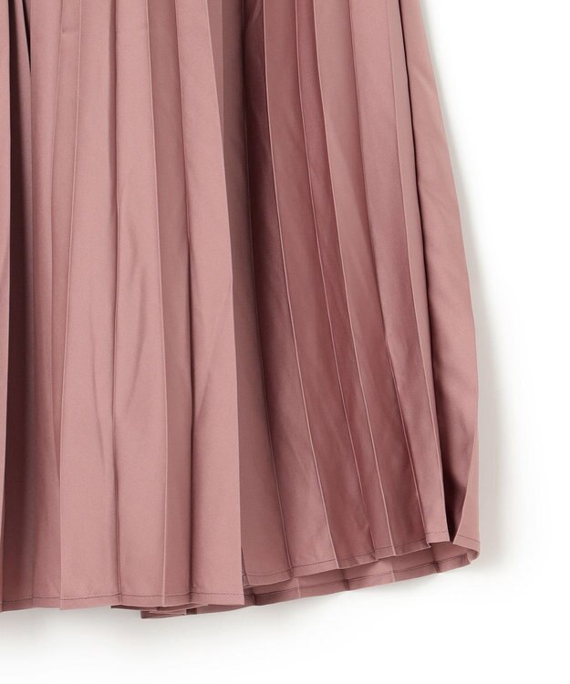 J.PRESS YORK STREET 【WOMEN】ロング プリーツスカート ピンク系